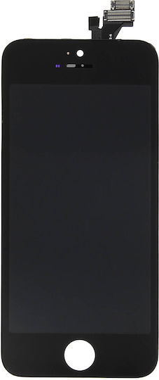 LCD резервна част с тъчскрийн за Apple iPhone 5 – Черен