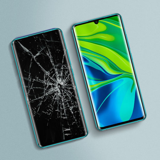 Full Pad Xiaomi Mi Note 10 10 Lite 10 Pro Lcd Touch Screen Black Glass