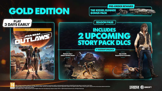 Star Wars Outlaws Gold Edition Xbox Series X Game
