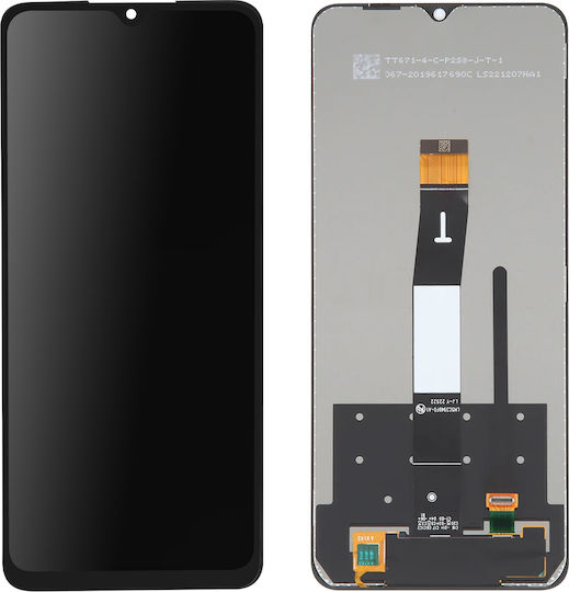 Complete Block Xiaomi Redmi 12c Lcd Touchscreen Compatible Black