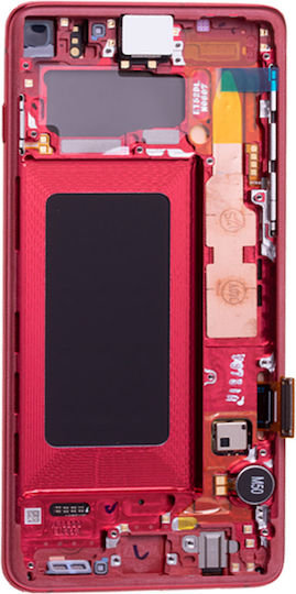 Bloc Complet Samsung Galaxy S10 Lcd Touchscreen Original Roșu