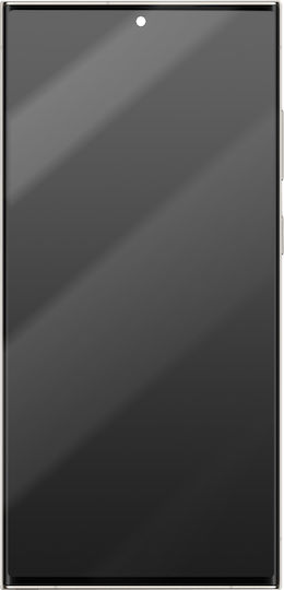 Clappio Пълен комплект S23 Ultra LCD екран + тъчскрийн + шаси бежов