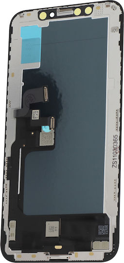 Clappio LCD Display for iPhone Xs Hard OLED Replacement Premium Quality Black