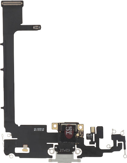 Clappio Ladeanschluss Iphone 11 Pro Max Lightning Silber