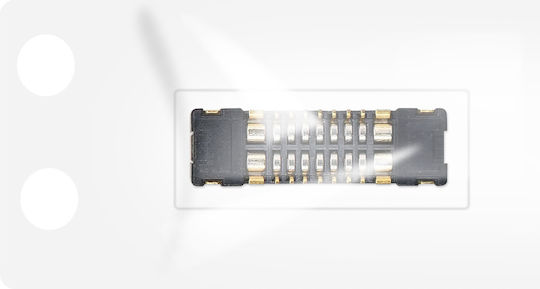 Клапио Fcp конектор за iPhone SE 2020/8 Plus/8 резервен бутон за захранване черен