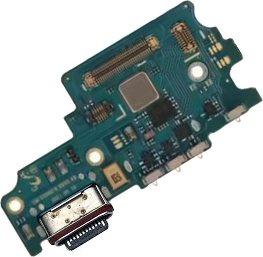 Charging Connector for Galaxy S21 FE Usb-C Port Microphone and SIM Card Tray
