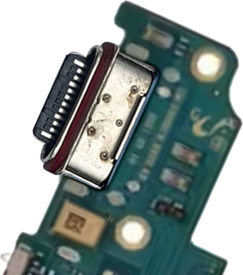 Charging Connector for Galaxy S21 FE Usb-C Port Microphone and SIM Card Tray
