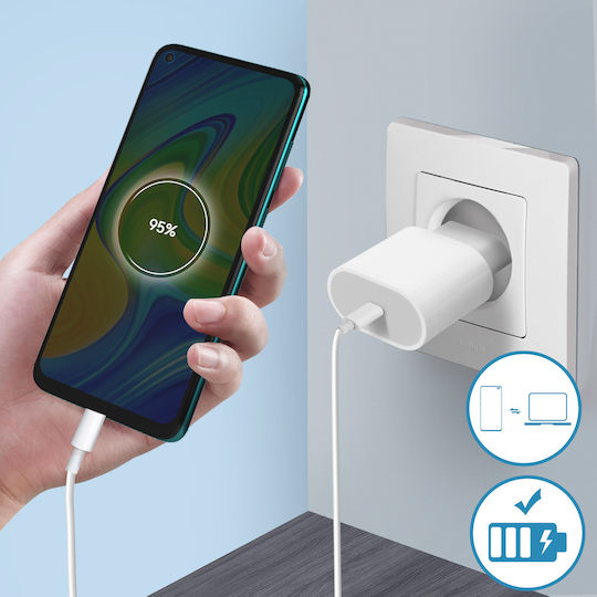 Clappio Charger Connector Redmi Note 9 Usb Type-c 3.5mm Jack Black