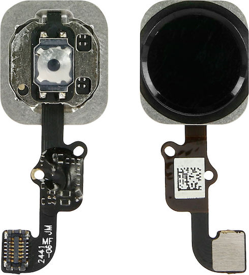 Buton Acasă Negru + Cablu Flex Piesă de Schimb Apple iPhone 6