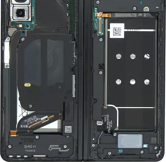 Резервен заряден конектор Galaxy Z Fold 3 Usb-c конектор черен