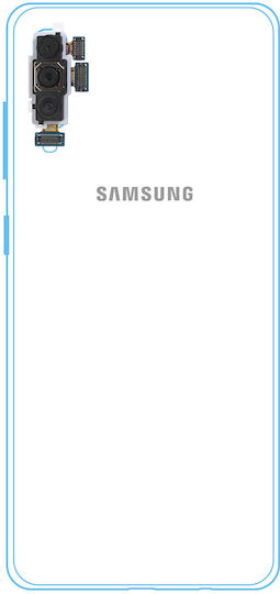 Galaxy A70 Rear Back Camera Photo Sensor Triple Module Compatible Ribbon Cable