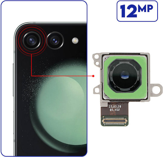 Samsung Rear Camera Galaxy Z Flip 5 Main Sensor 12mp Original Black