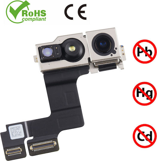 Relife Front Camera Iphone 15 Plus 12mp Selfie Sensor Black