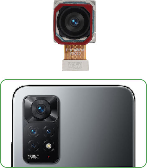 Clappio Kamera Modul Redmi Note 11 Pro 5G Ersatz Schwarz