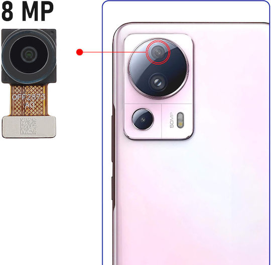 Clappio Kamera Modul 13 Lite 5g Ultra-Weitwinkel 8mp Sensor Schwarz