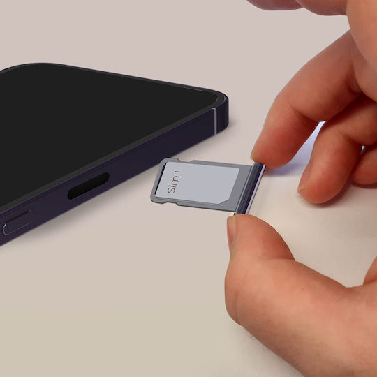 Ersatz-SIM-Kartenfach iPhone 14 Pro 14 Pro Max Violett