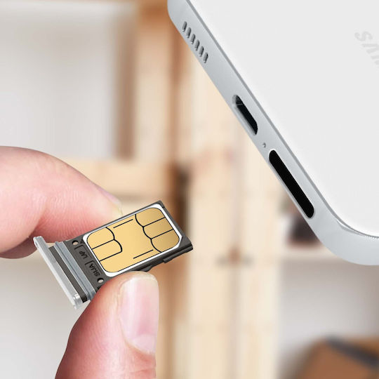 Sim Card Tray Samsung Galaxy S22 White