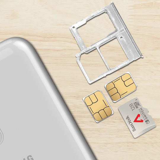 Replacement Sim Card Tray Samsung Galaxy A20e White