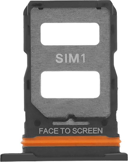 Slot pentru card SIM Clappio Xiaomi 12 Lite Dual Nano Sim Negru