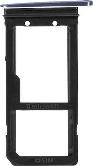 Replacement Sim Card Tray Samsung Galaxy S7 Black