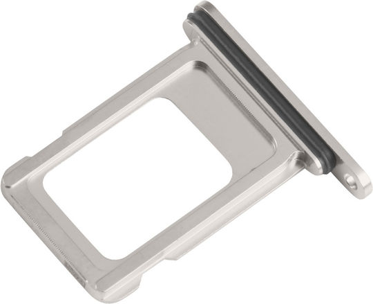 Clappio SIM-Kartenhalter iPhone 15 Pro 15 Pro Max Nano SIM Grau