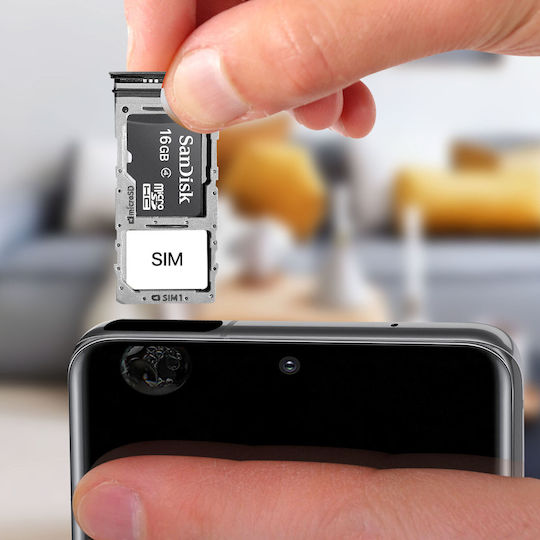 Sim-Karten-Schublade Samsung Galaxy S20 Ultra Ersatz Nano-SIM-Slot Schwarz