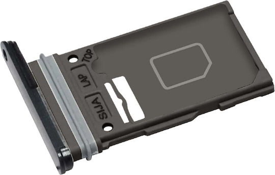 Sim-Kartenhalter Samsung Galaxy S21 Fe Schwarz
