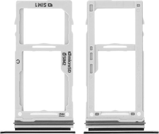 Samsung Galaxy Note 9 SIM-Kartenhalter Nanosim + MicroSD-Kartenhalter Schwarz