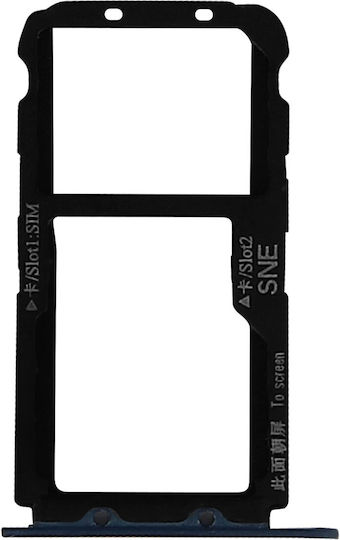 Huawei Mate 20 Lite SIM Card Tray Midnight Blue Replacement Adapter Tray