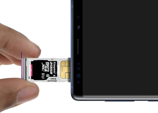 Avizar Sim Card + Sd Slot Galaxy Note 9 Purple