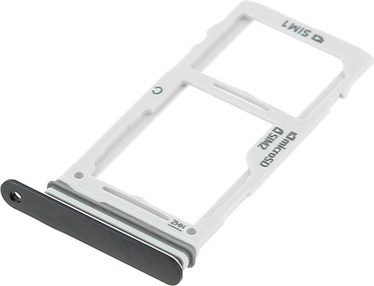 Samsung Galaxy Note 9 SIM-Kartenhalter Nanosim + MicroSD-Kartenhalter Schwarz