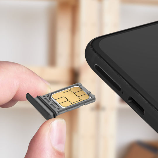 Tavă de înlocuire pentru cartelă SIM Samsung Galaxy S21 Plus Negru