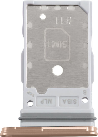 Слот за SIM карта Samsung Galaxy S24/S24 Plus Оранжев Оригинален Розово злато