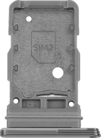 Replacement Sim Card Tray Samsung Galaxy S21 Plus Silver