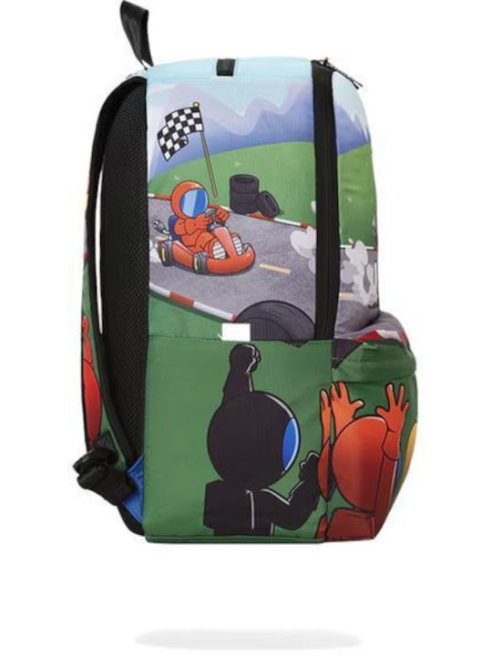 Space Junk Space Schulranzen Rucksack Grundschule Mehrfarbig mit Flaschenhalter