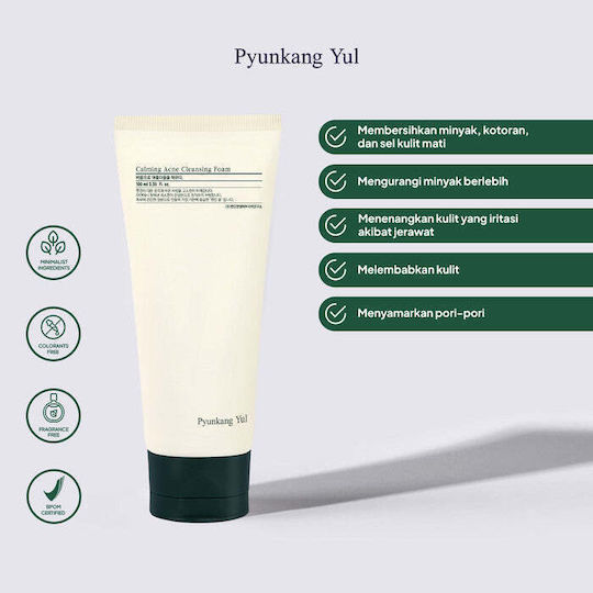 Pyunkang Yul Calming Acne Spumă Față pentru Ten Acneic 100ml