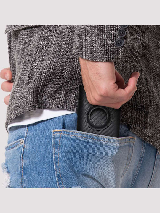 Men's Wallet Cards with RFID and Slide Mechanism Black