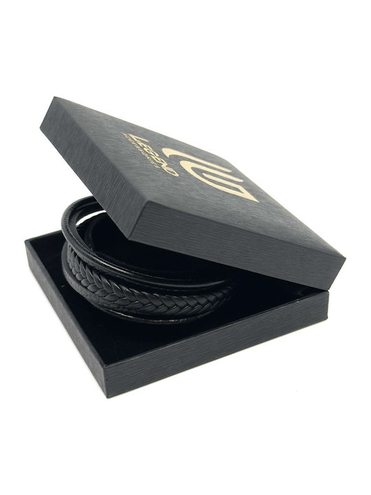 Legend Accessories Leather Bracelet 19cm