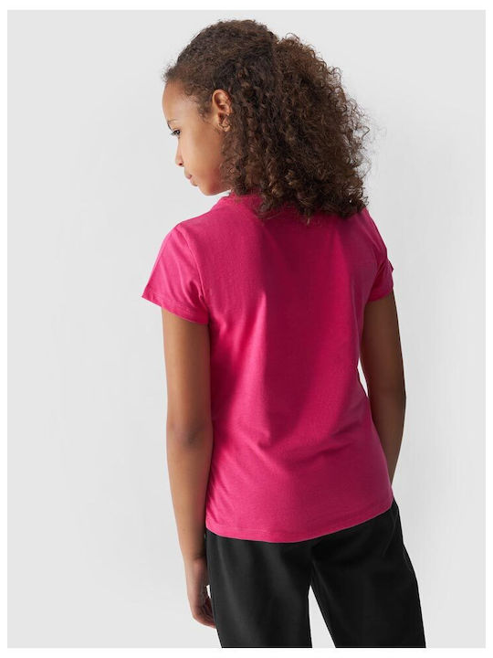 4F Kids T-shirt Fuchsia