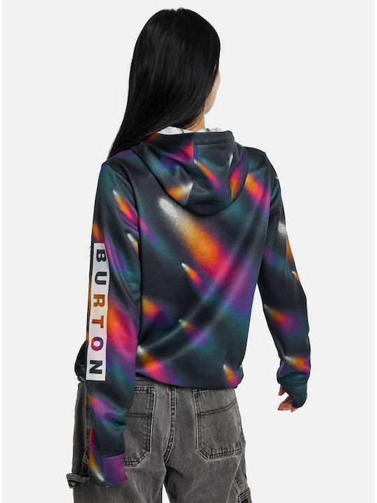Women's Sweatshirt Hooded Comets Print