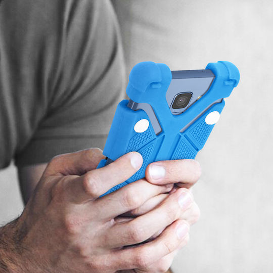 Universal Shock-Resistant Bumper Case for 3.8"– 4.7" Smartphones with Kickstand