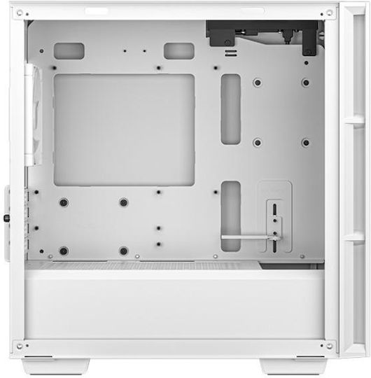 Deepcool CH360 Gaming Micro Tower Carcasă PC cu Deschidere Laterală și Sistem Iluminare RGB Albă