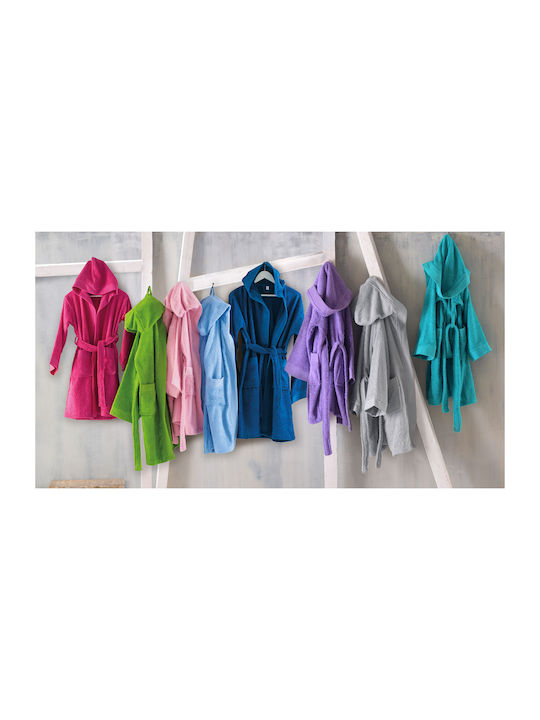 Rythmos Kids Hooded Bathrobe Ciel