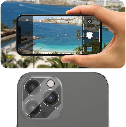 Transparent Camera Protector for iPhone 12 Pro 9H+ Lifetime Warranty Force Glass