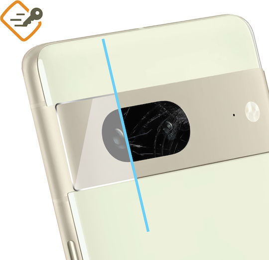 Google Pixel 7 Camera Protector Tempered Glass 9H Smudge-proof Transparent