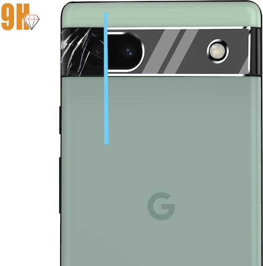 Kameraschutz Google Pixel 6a Panzerglas 9H Fingerabdruck-resistent Transparent