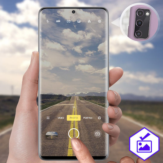 Kameraschutz Samsung Galaxy S20 Fe Panzerglas Fingerabdruckfrei Klar