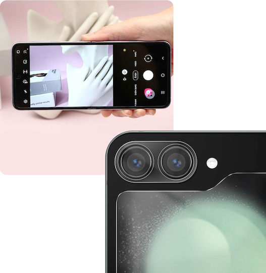 Gehärtetes Glas Rückseite + Kameraschutz Galaxy Z Flip 5 Imak