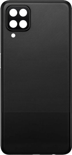 Capac baterie Samsung Galaxy A12 Panou spate înlocuire Negru