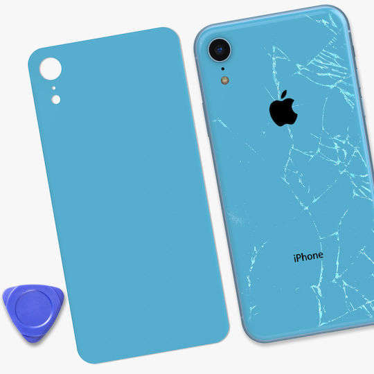 Clappio Battery Cover Iphone Xr Compatible Light Blue